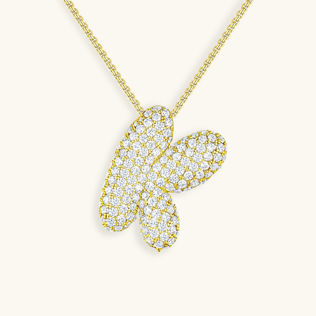 Collier en Diamant Initial Bulle