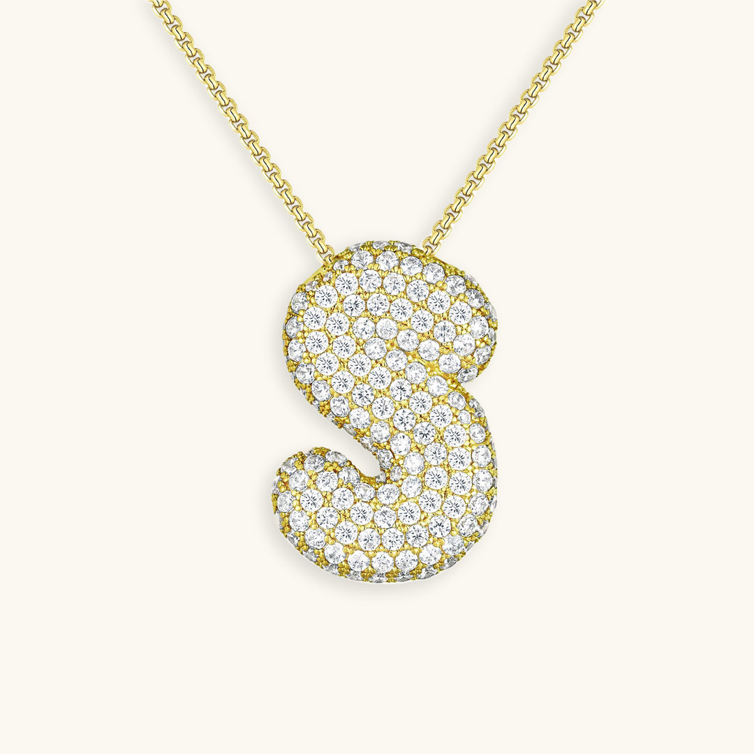 Bulle | Collier Initial En Diamant