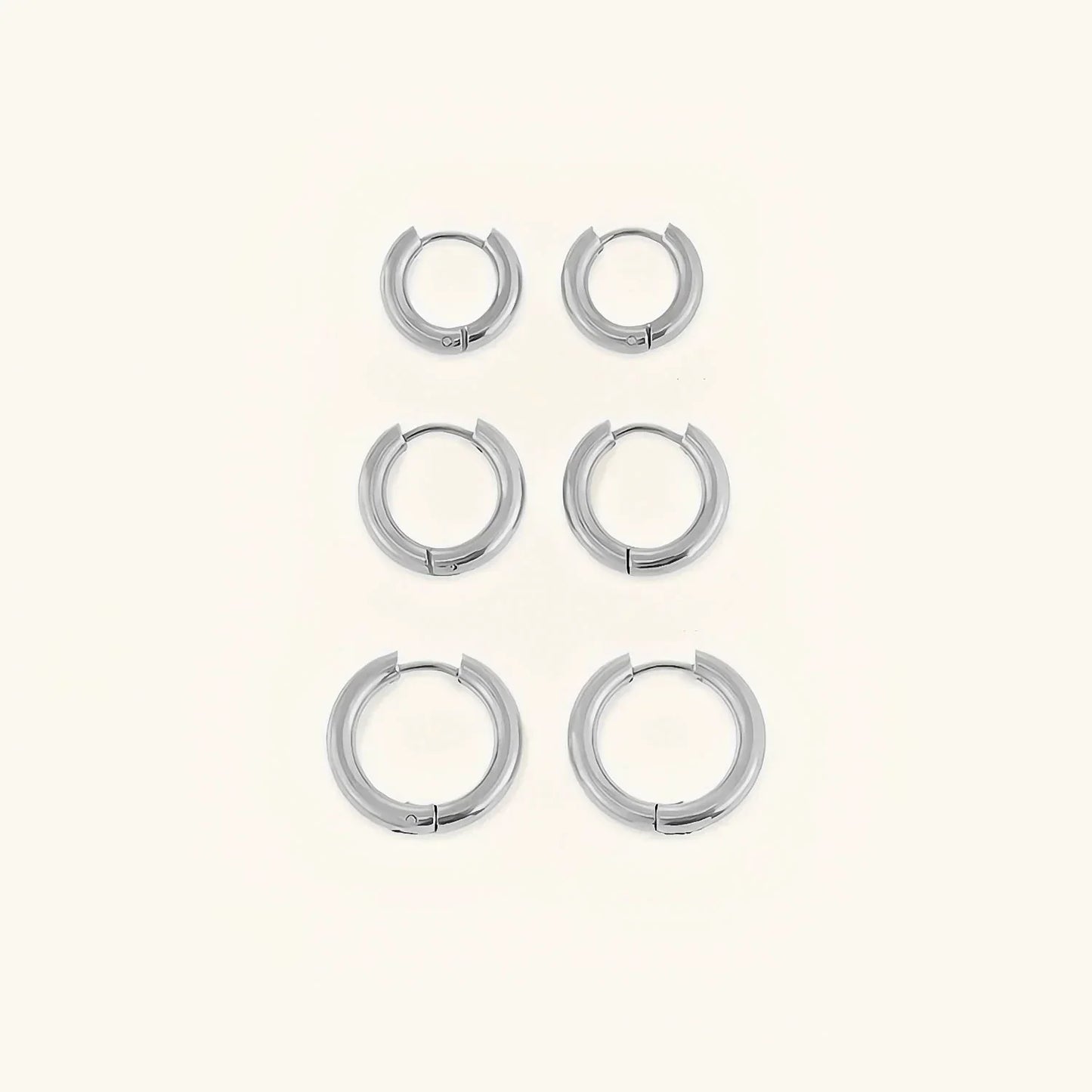 Boucles d'Oreilles Rondes Classiques
