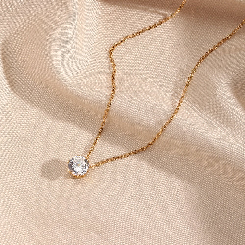 Collier en Or Kyla Solitaire