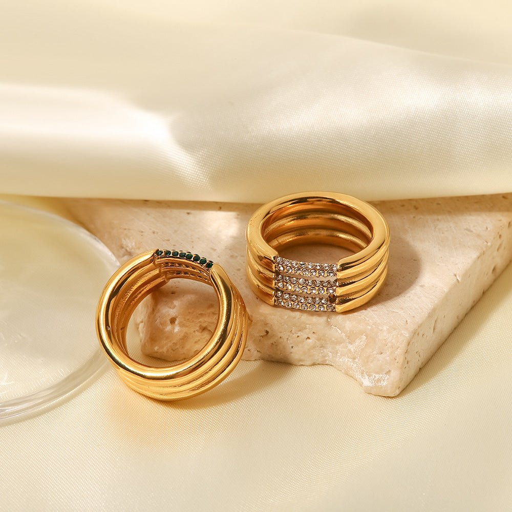 Bague en Or Diamant Sérénité