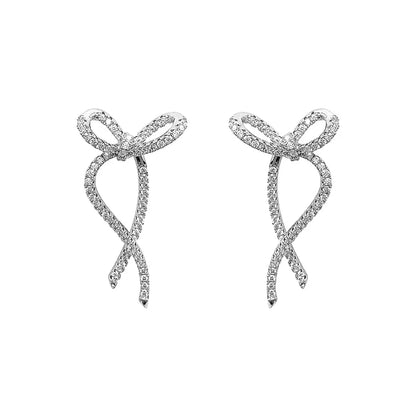 Boucles d'oreilles Marta Schleifen - Argent