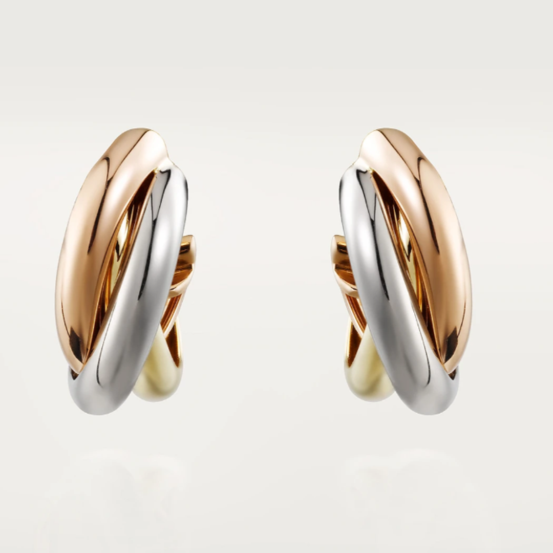 Boucles d'oreilles Trinity Lune