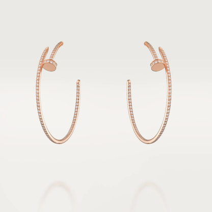 Clou Léonie Boucles d'oreilles - Diamant