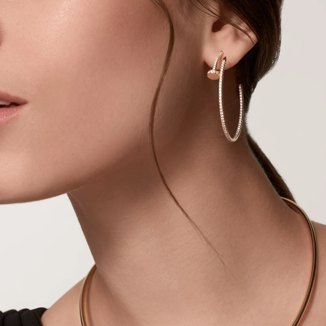 Clou Léonie Boucles d'oreilles - Diamant