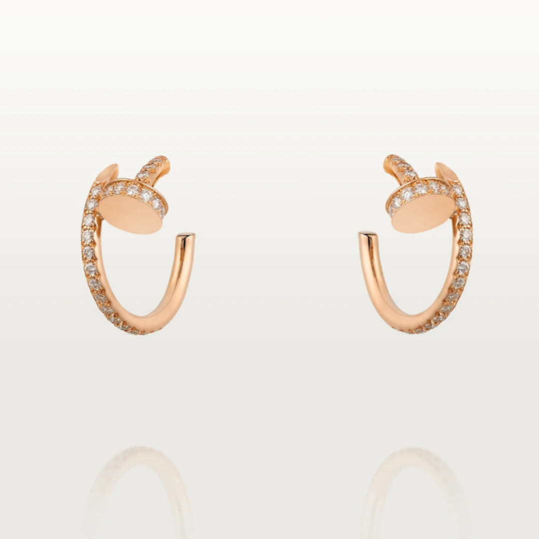 Boucles d'oreilles Clou Laurette - Diamant
