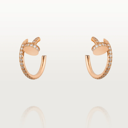 Boucles d'oreilles Clou Laurette - Diamant