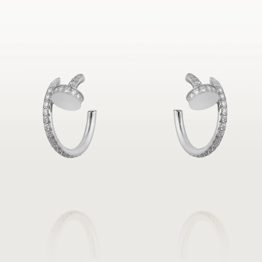 Boucles d'oreilles Clou Laurette - Diamant