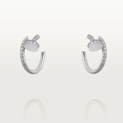Boucles d'oreilles Clou Laurette - Diamant