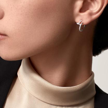 Boucles d'oreilles Clou Laurette - Diamant