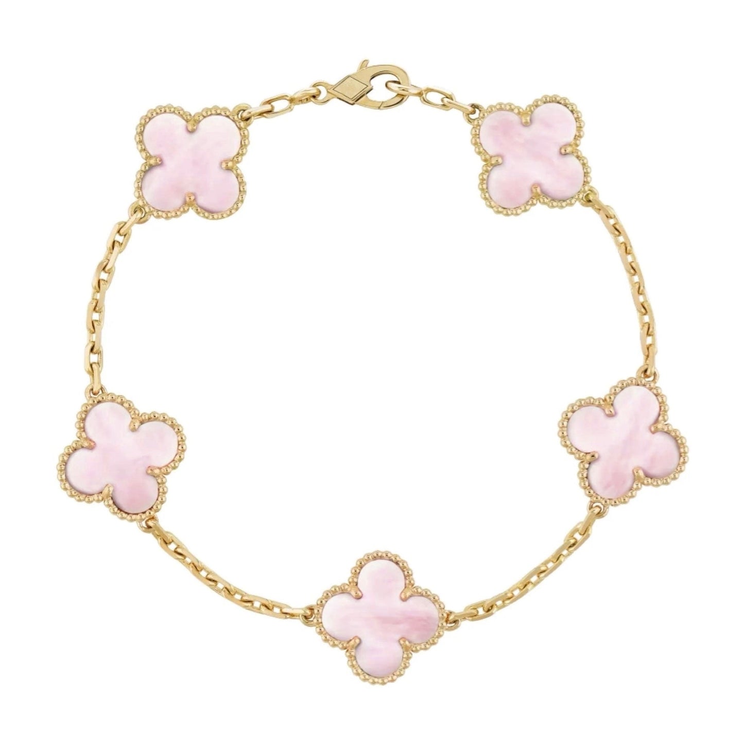 Trèfle | Bracelet – Pink Or
