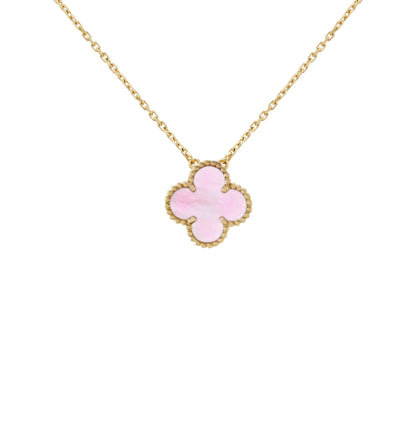 Trèfle | Collier – Or Rose