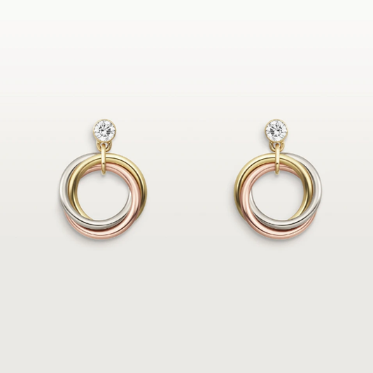 Boucles d'oreilles Trinity Zoé