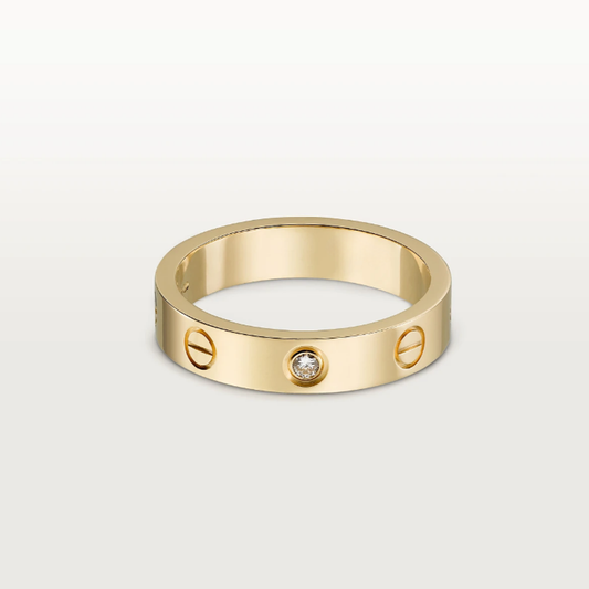 Bague D'amour - 1 Diamant