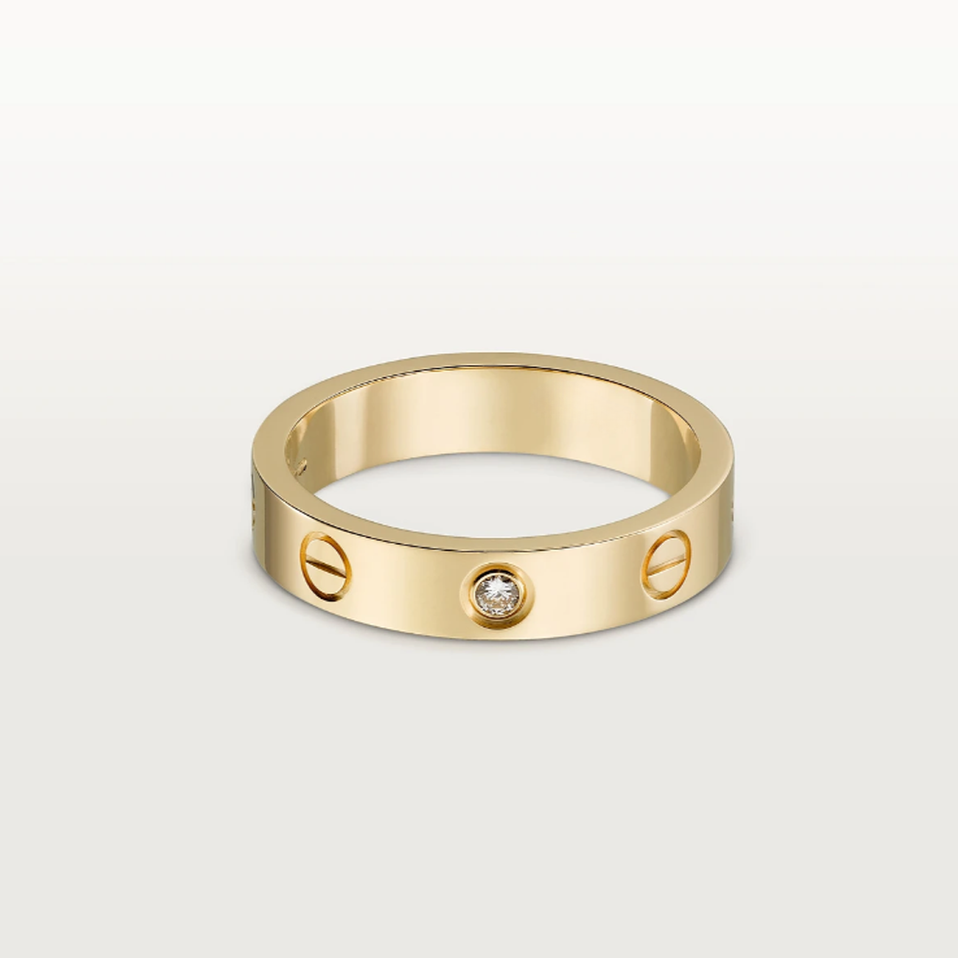 Bague D'amour - 1 Diamant