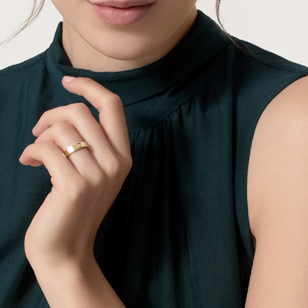Bague D'amour - 1 Diamant