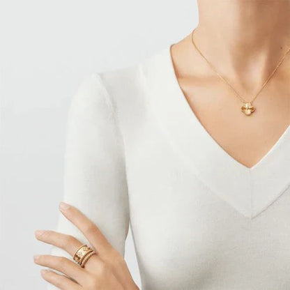 Trèfle | Pendant Collier – Or