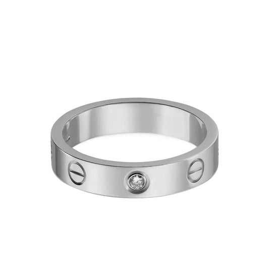 Bague Ava Diamant-Stein - Argent