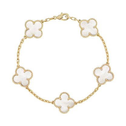 Trèfle | Bracelet – White Or