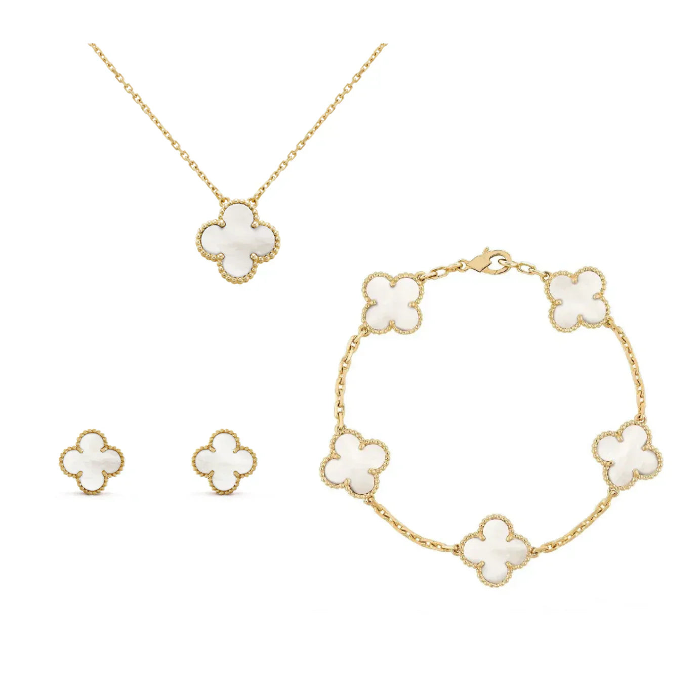 Trèfle | Set – Blanc