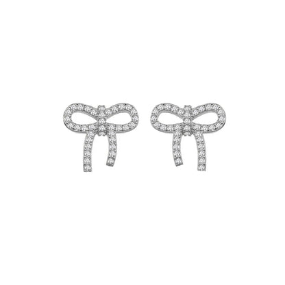 Boucles d'oreilles Tia Schleifen - Argent