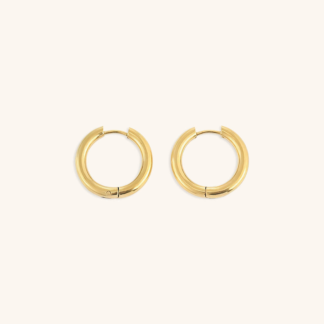 Boucles d'Oreilles Rondes Classiques