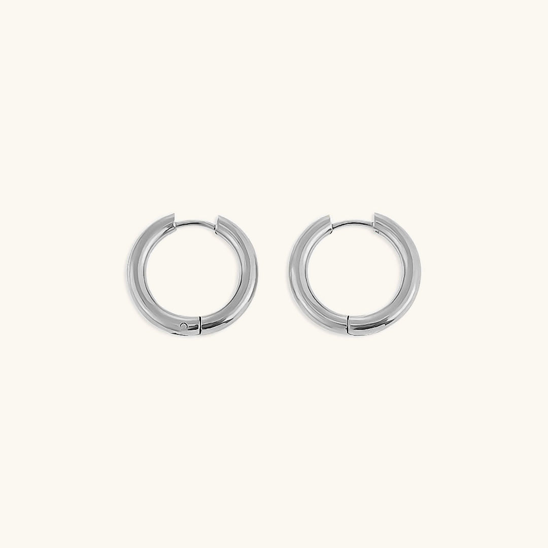 Boucles d'Oreilles Rondes Classiques