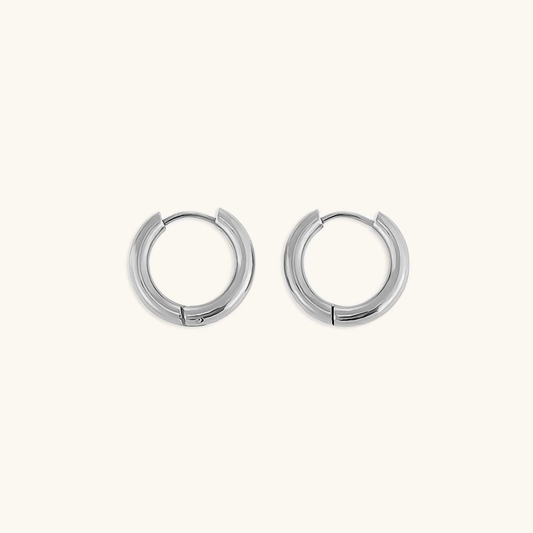 Boucles d'Oreilles Rondes Classiques