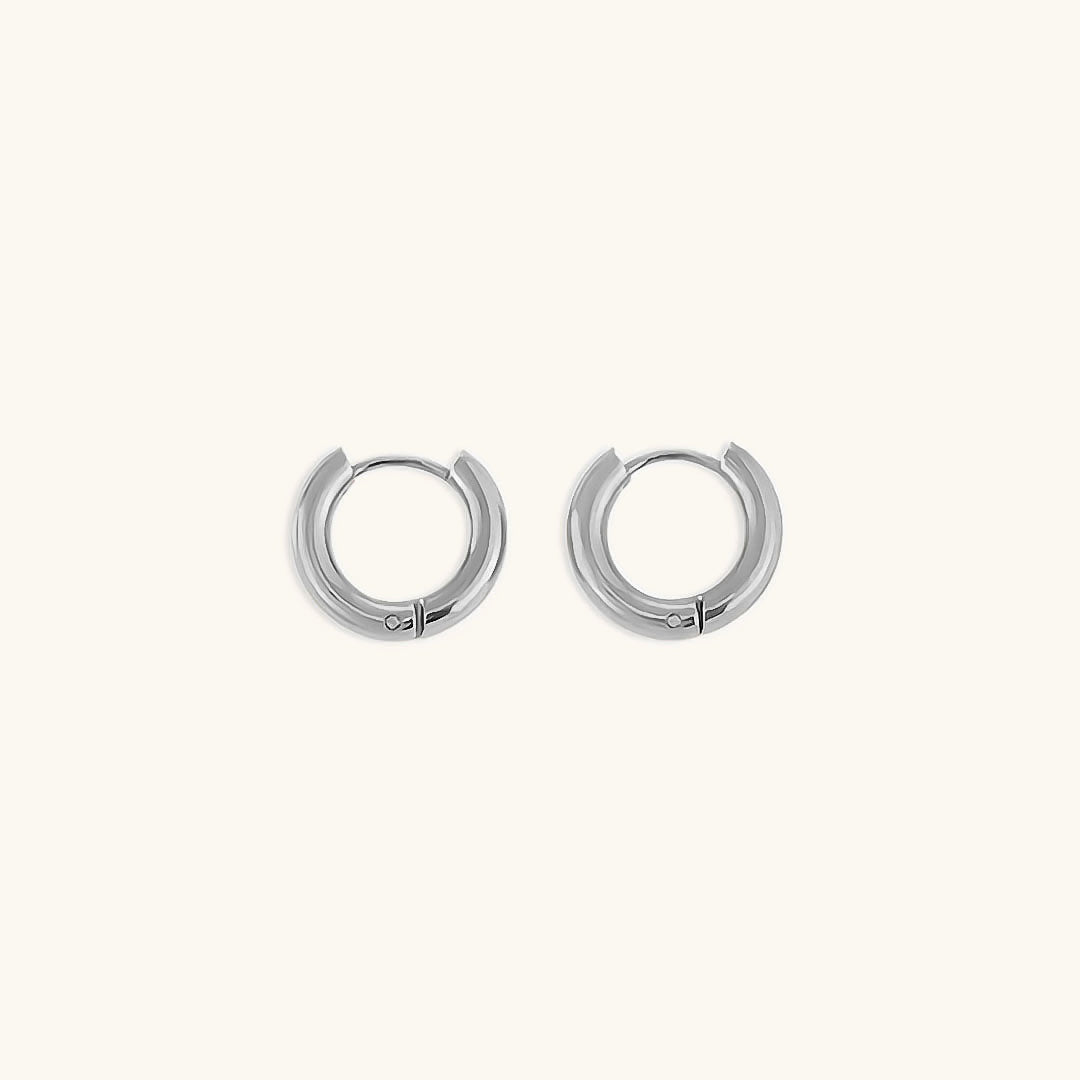 Boucles d'Oreilles Rondes Classiques
