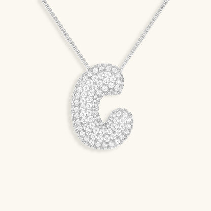 Bulle | Collier Initial En Diamant