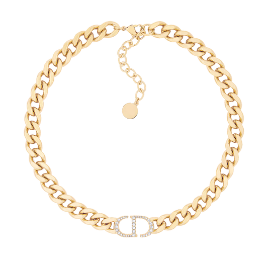 Collier Diana – Or Diamant (Logo)