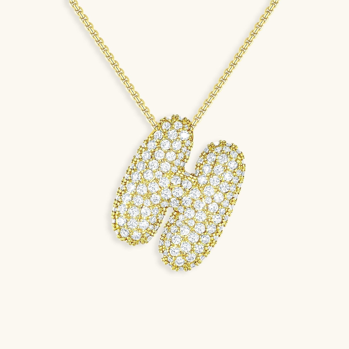 Bulle | Collier Initial En Diamant