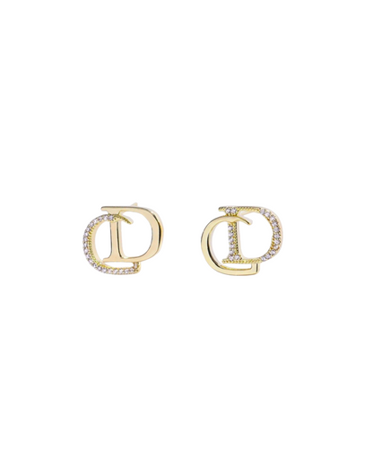 Boucles D'oreilles En Or CD