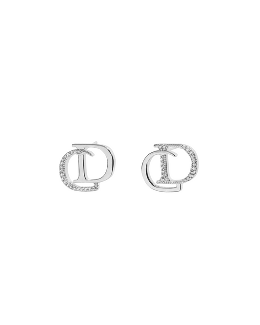 Boucles D'oreilles CD En Argent