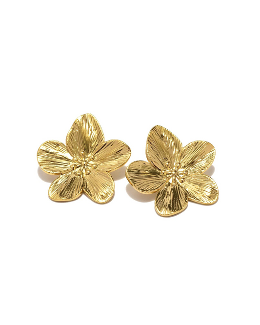 Boucles d'oreilles Jasmine en Or