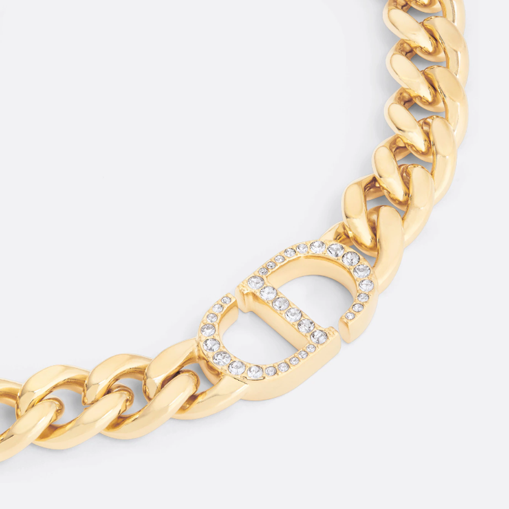 Collier Diana – Or Diamant (Logo)