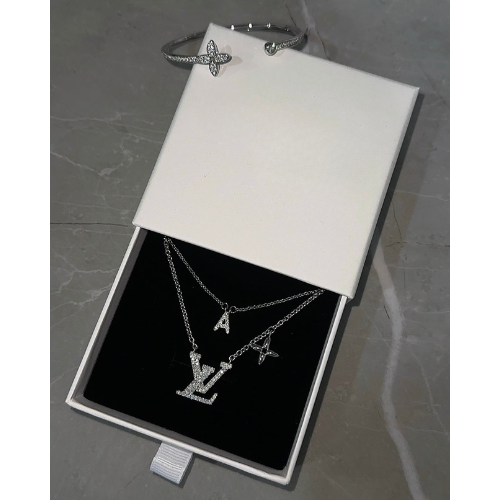 Collier Initial En Argent