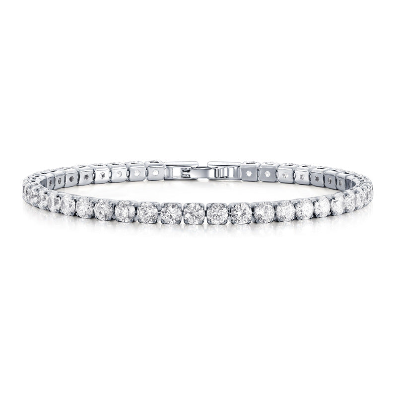 Bracelet Tennis Argenté