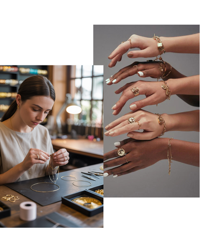 Quatre Feuilles | Collier Noir