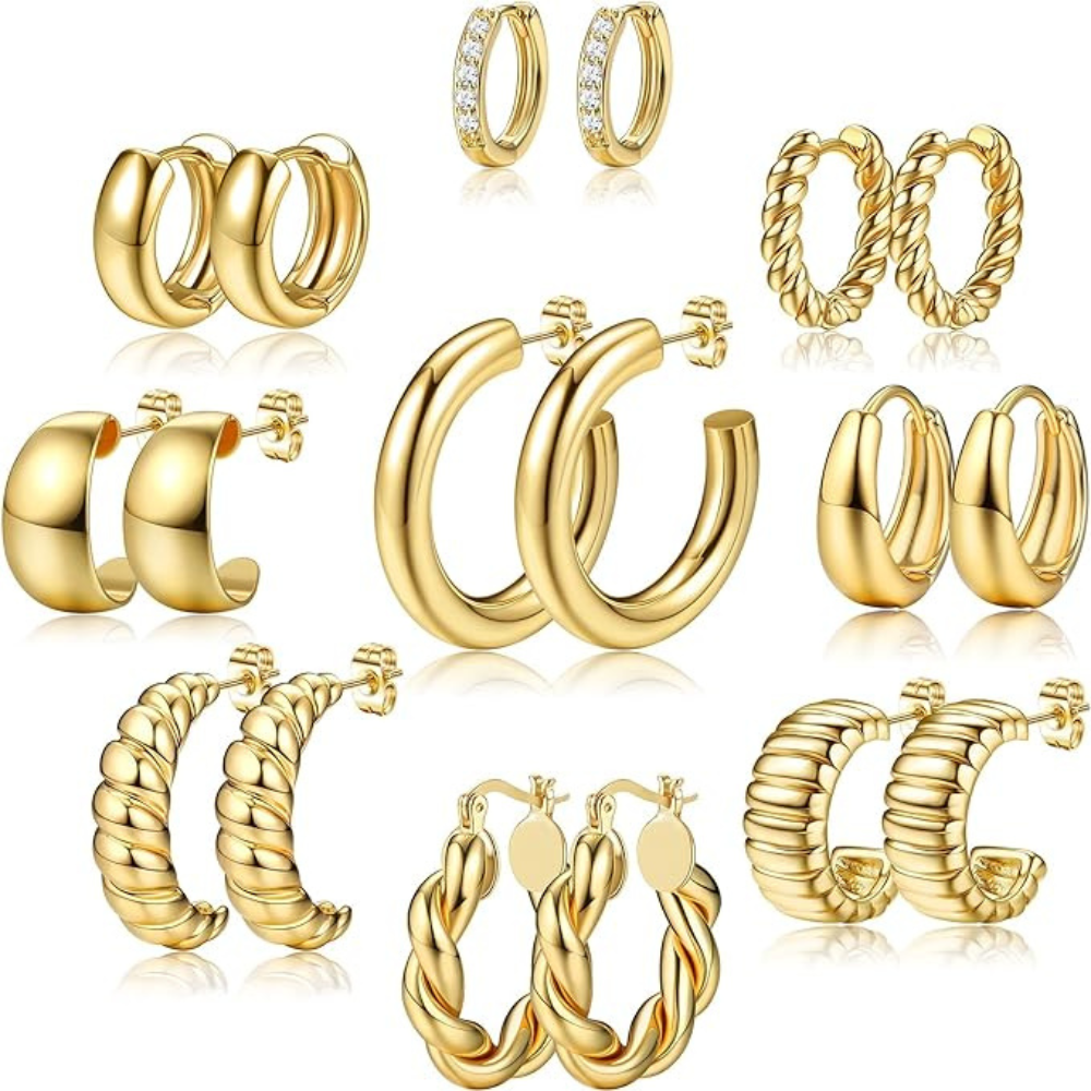 Boucles d'oreilles Pairs - Or