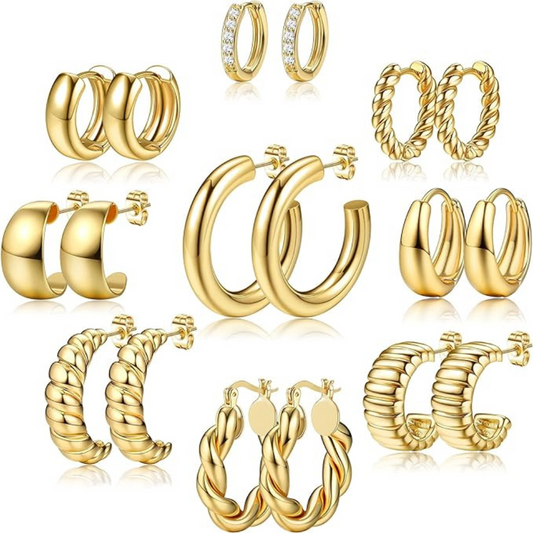 Boucles d'oreilles Pairs - Or