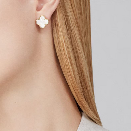 Boucles d'oreilles Coki - Blanc