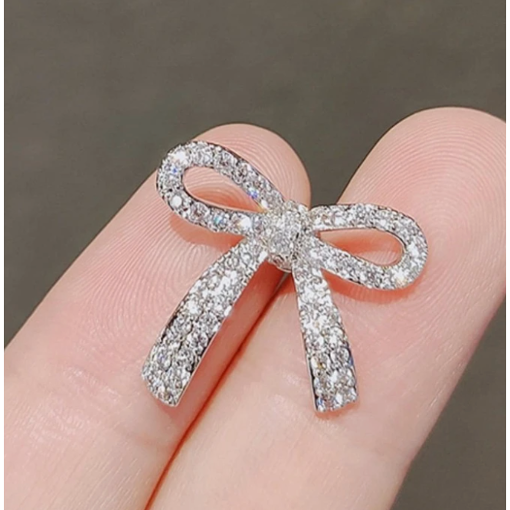 Boucles d'oreilles Tia Schleifen - Argent