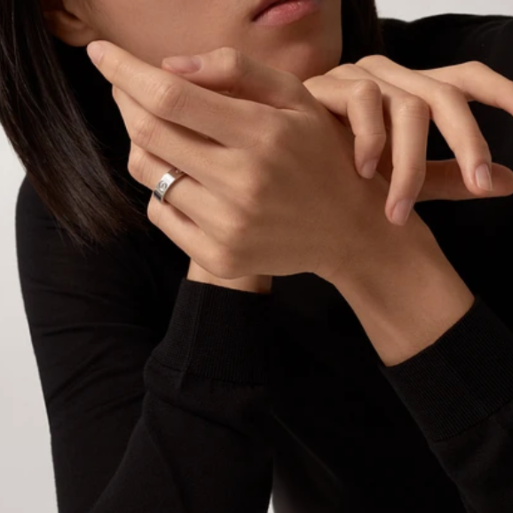Bague Ava Diamant-Stein - Argent