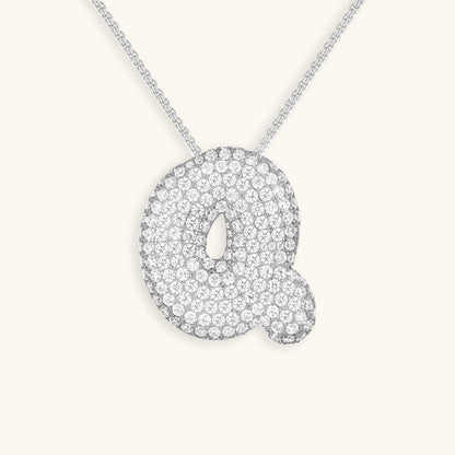 Bulle | Collier Initial En Diamant