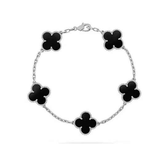 Feuille Noire Argent