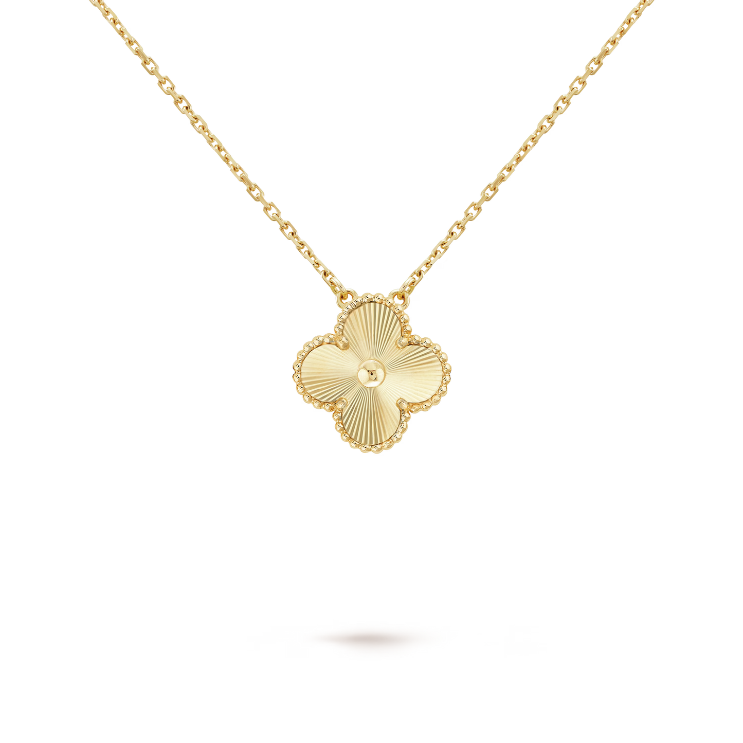 Trèfle | Pendant Collier – Or