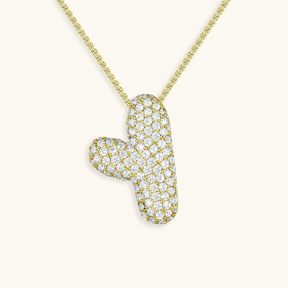 Bulle | Collier Initial En Diamant