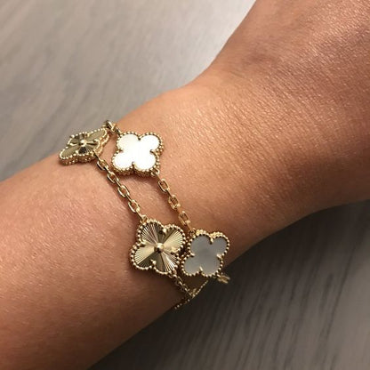 Trèfle | Bracelet – White Or