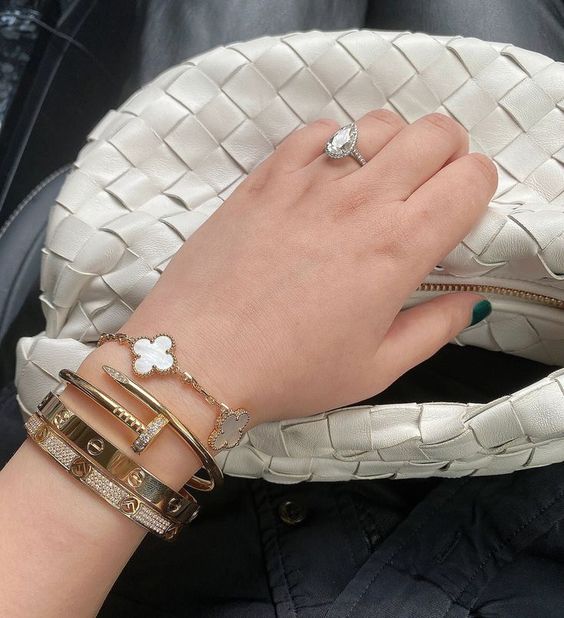 Bracelet Eleganz Nagel Deluxe Or